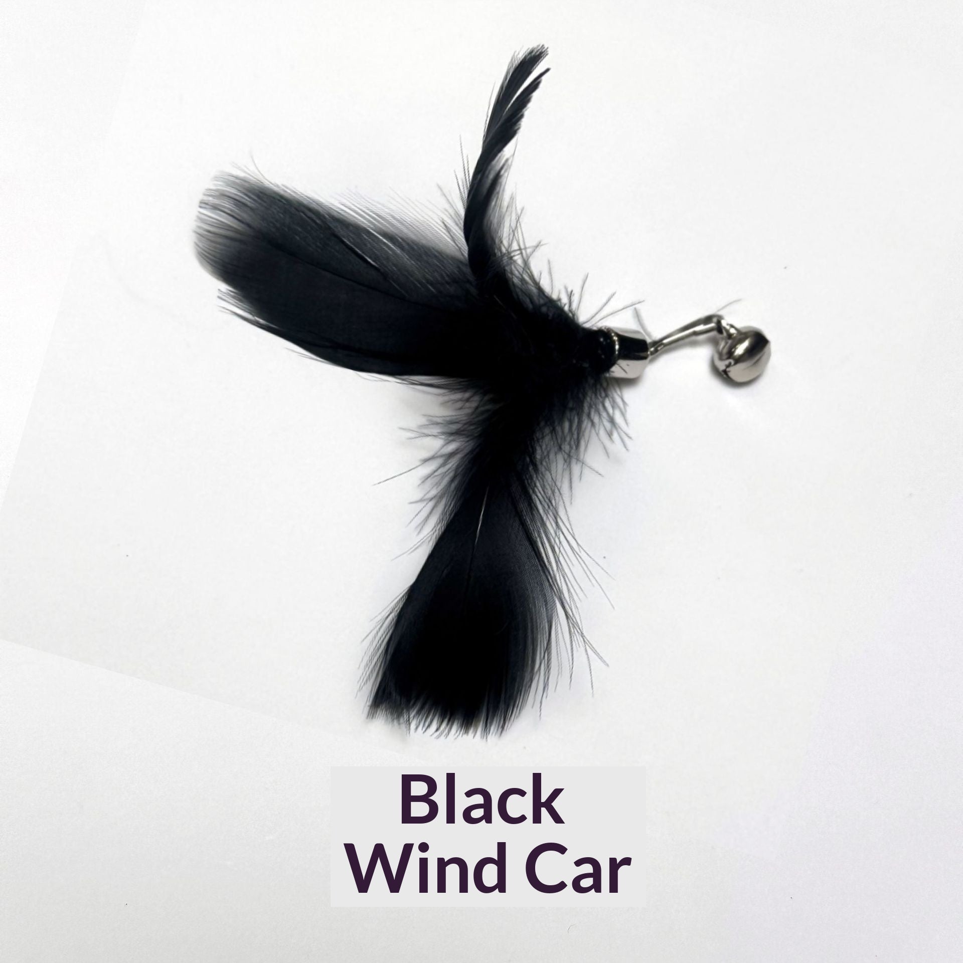 Insect Feather Replacement Head Bell Cat Toy
