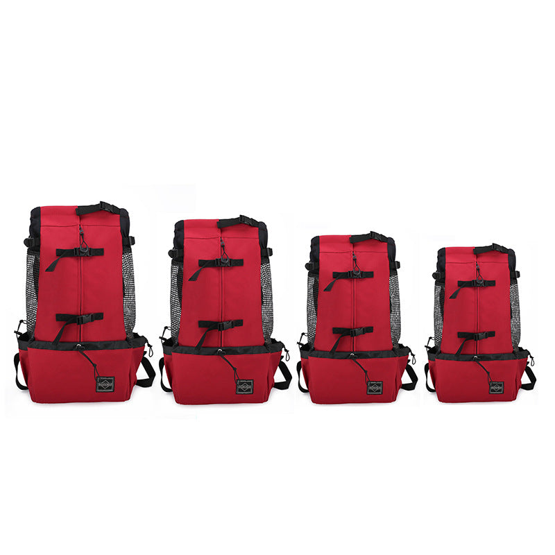 Portable Dog Carrier Backpack Double Shoulder Travel Bag