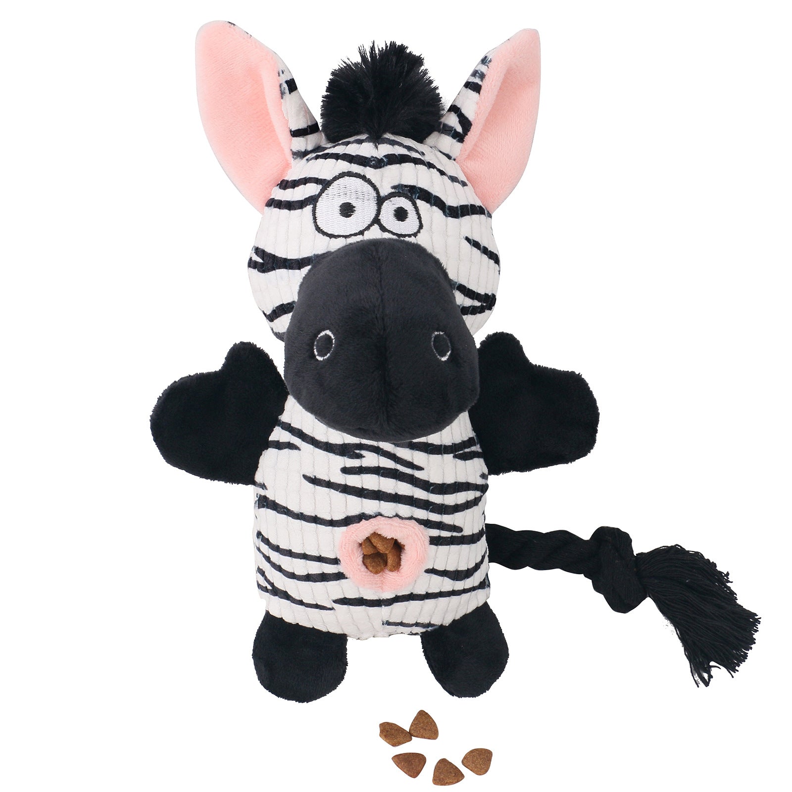 Sniffing Food Hiding Plush Squeaky Toy For Dogs