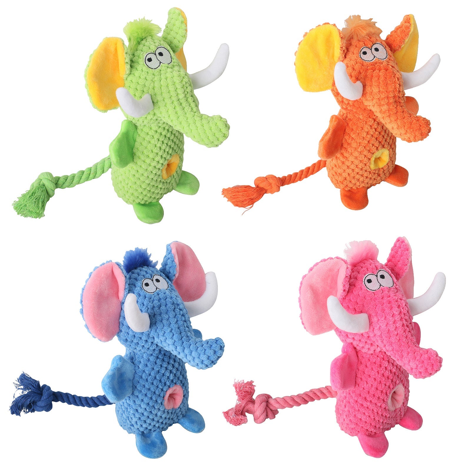Sniffing Food Hiding Plush Squeaky Toy For Dogs