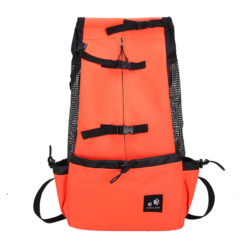 Portable Dog Carrier Backpack Double Shoulder Travel Bag