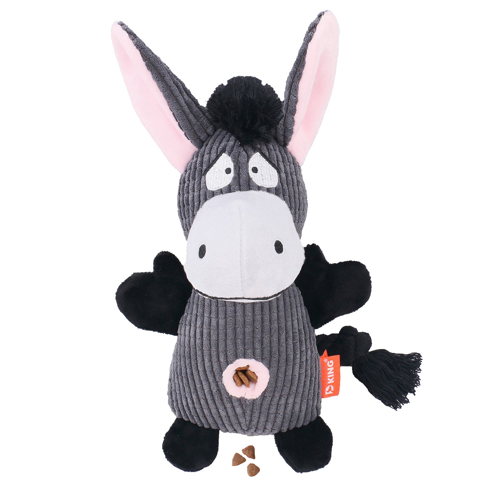 Sniffing Food Hiding Plush Squeaky Toy For Dogs