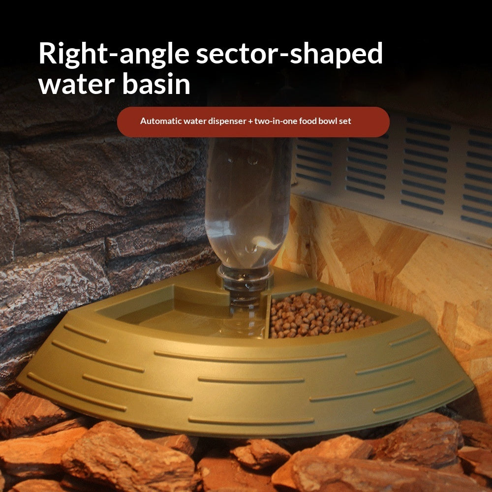 Multi Functional Water Bowl For Reptile Feeding Pets