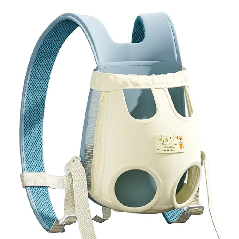 Breathable Dog Carrier Backpack With Adjustable Chest Harness