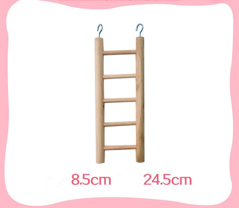 Parrot Bird Toy Swing Ring Aerial Climbing Ladder