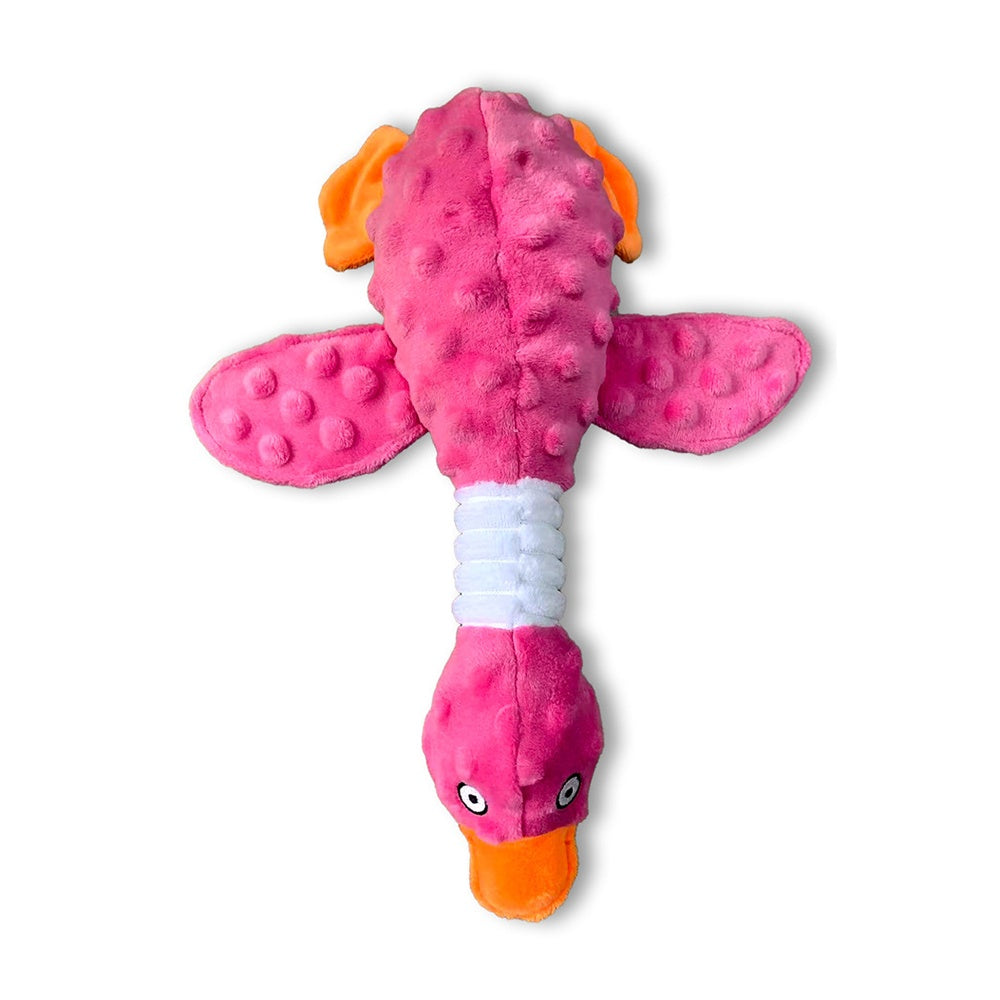 Durable Squeaky Duck Plush Dog Toy For Chewers