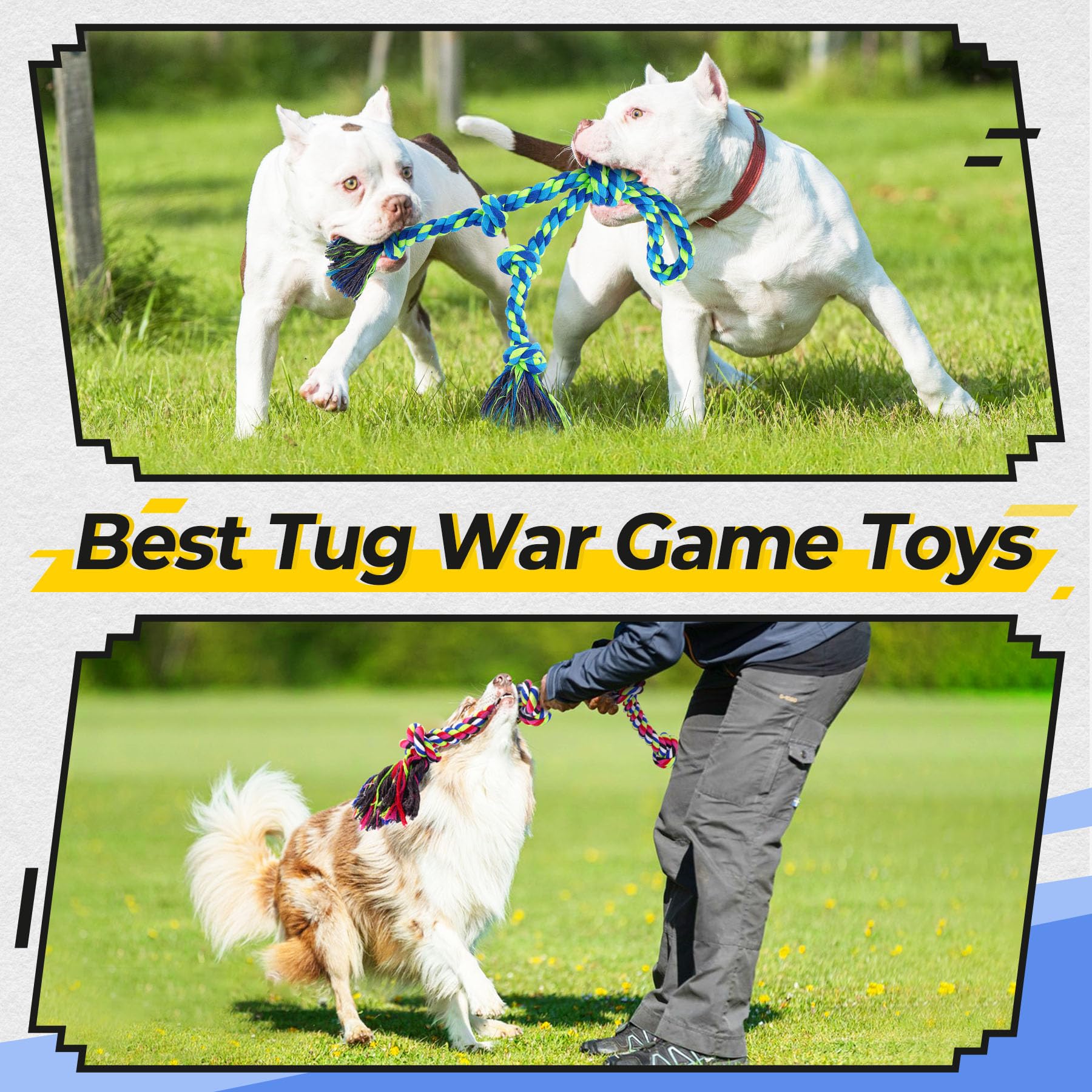 Tough Dog Rope Toy For Aggressive Chewers
