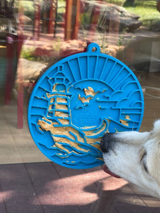 Enrichment Lick Mat With Suction Cups For Pets