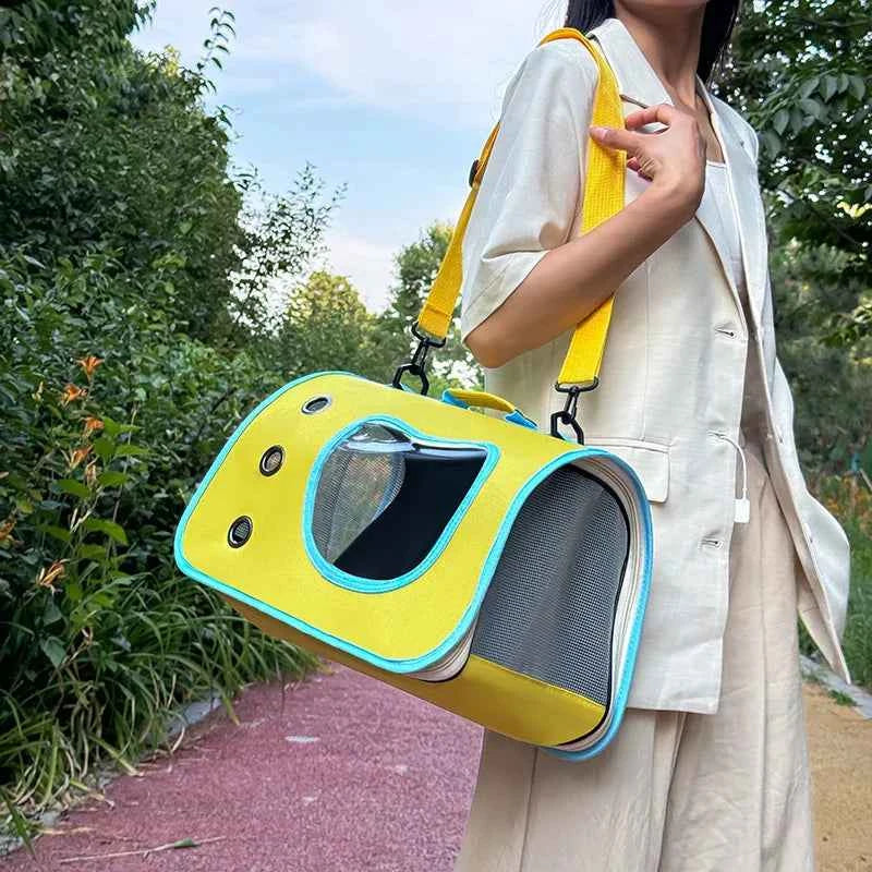 Portable Foldable Pet Carrier Bag For Small Animals