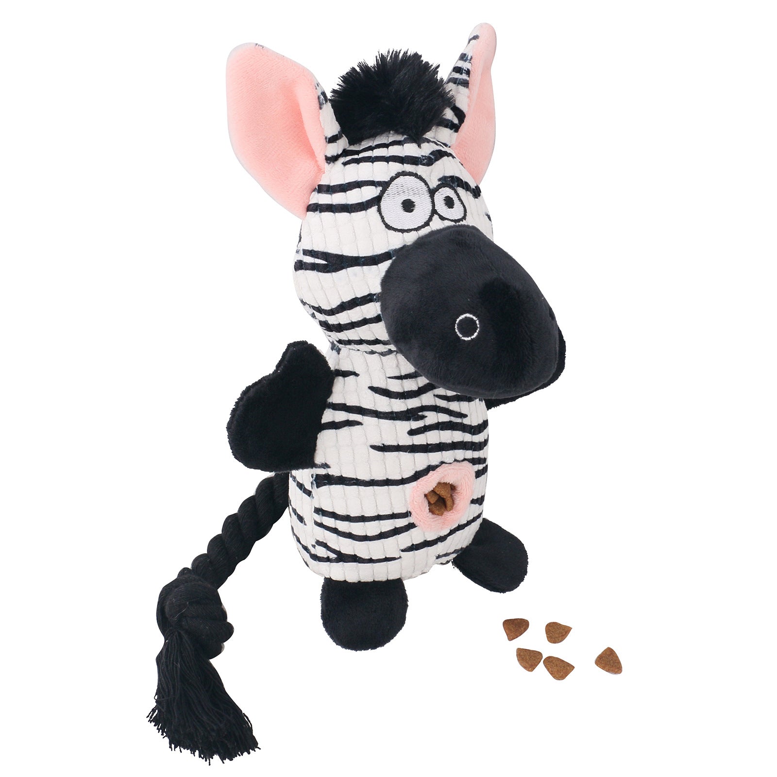 Sniffing Food Hiding Plush Squeaky Toy For Dogs