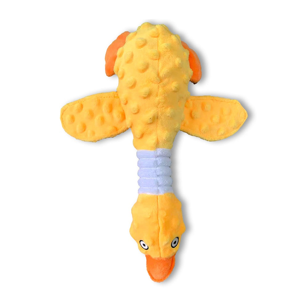 Durable Squeaky Duck Plush Dog Toy For Chewers