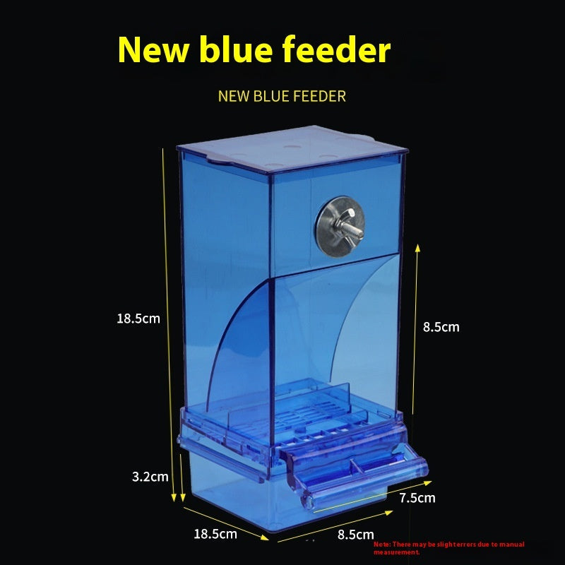 Transparent Automatic Plug In Bird Food Container