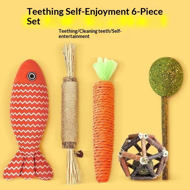Pet Supplies Cat Toy Gift Set Interactive Play
