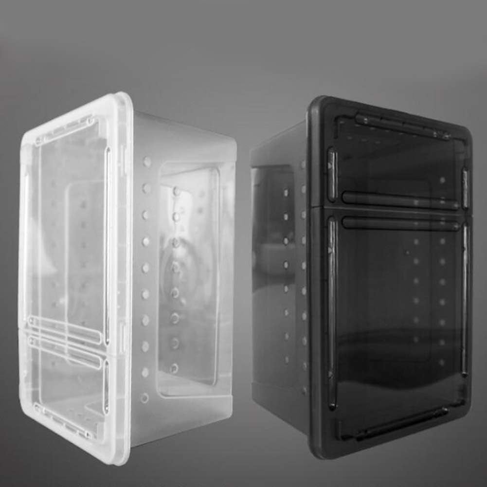 Portable Reptile Terrarium Habitat Stackable Pet House Container