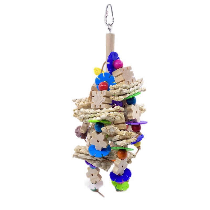 Parrot Gnawing Toy Natural Bird Cage Supplies