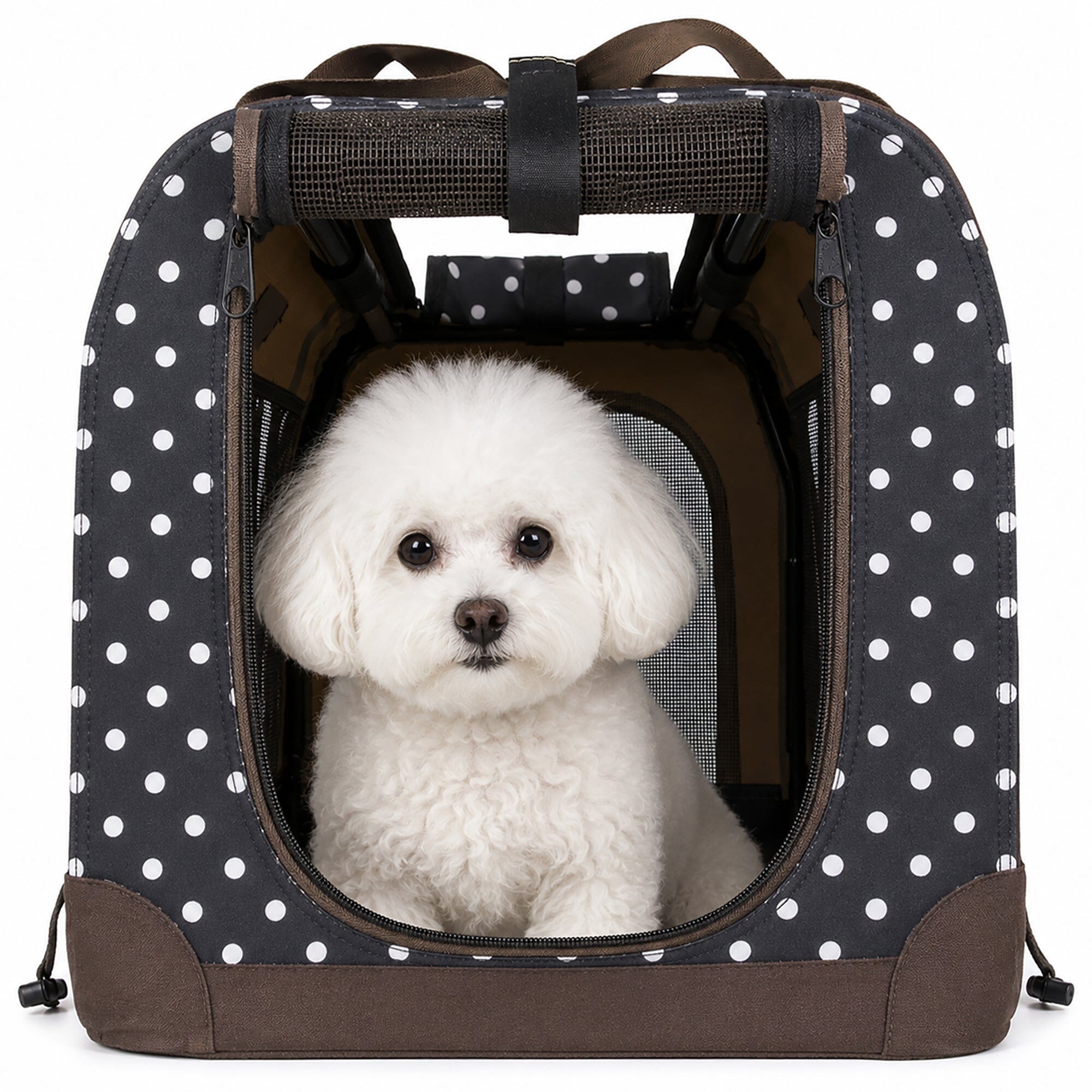 360° Vista View Folding Metal Frame Pet Crate