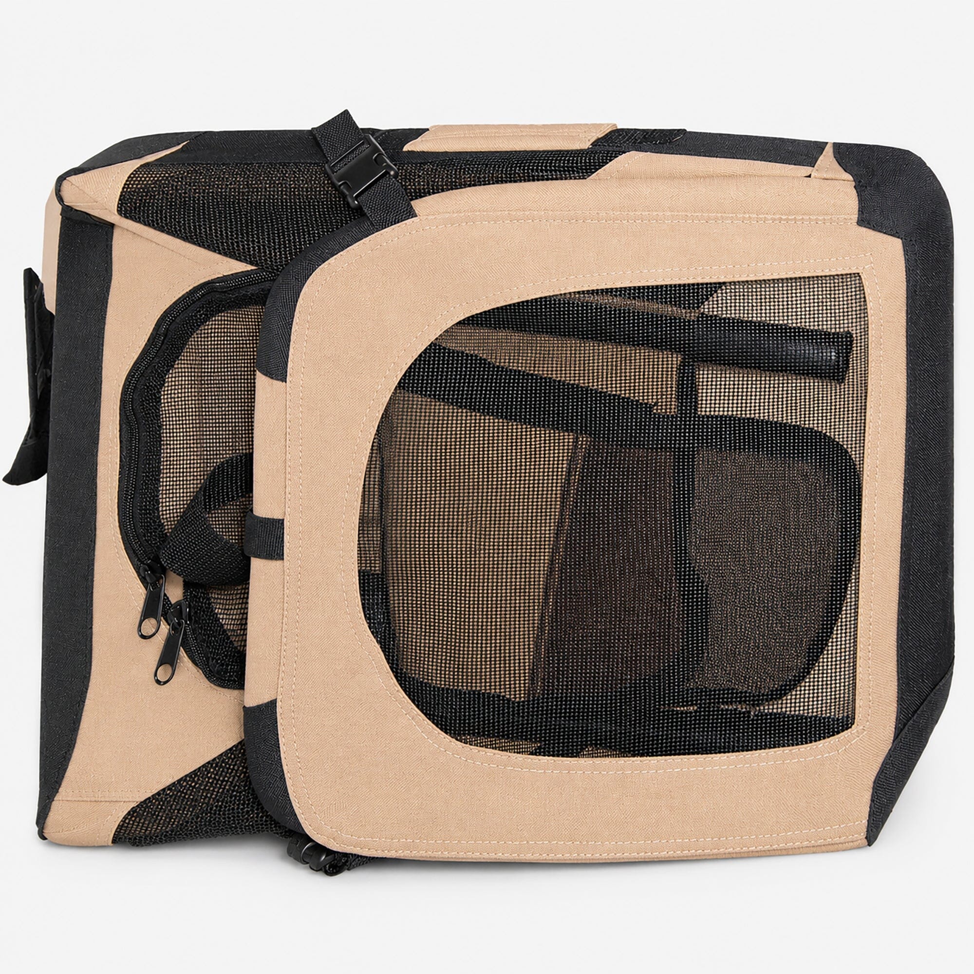360° Vista View Folding Metal Frame Pet Crate