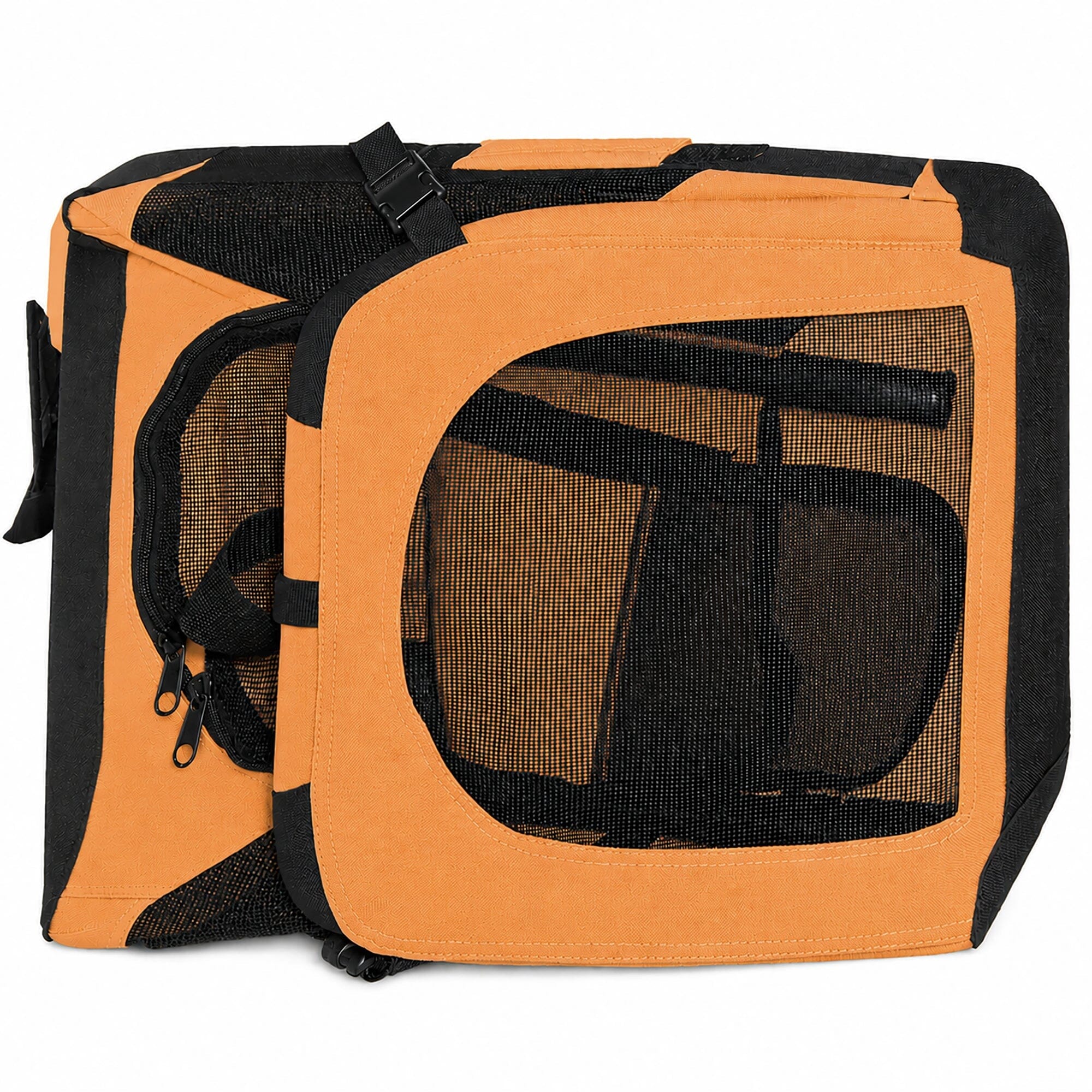 360° Vista View Folding Metal Frame Pet Crate